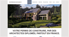 Desktop Screenshot of monpermisdeconstruire.fr