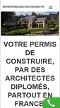 Mobile Screenshot of monpermisdeconstruire.fr