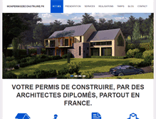 Tablet Screenshot of monpermisdeconstruire.fr